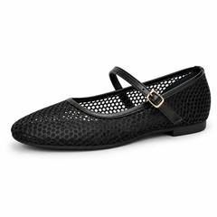 Black Velora Flats
