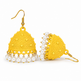 Lemon Pearl Jhumki