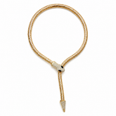 SerpentSpark Gold Necklace