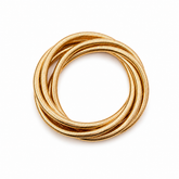 TwistVibe Gold Bangle