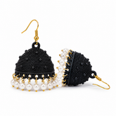 Midnight Pearl Jhumki