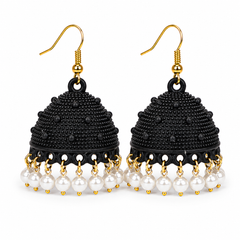 Midnight Pearl Jhumki