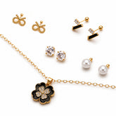 Midnight Bloom Jewelry Set