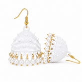 Pearl White Jhumki