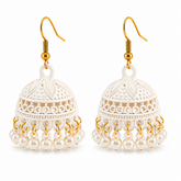 WhitePearl Jhumki