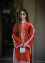 RUSTIC -ORANGE 2 PIECE