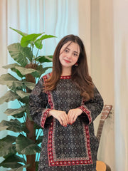 Ajrak Embroidered 2PC