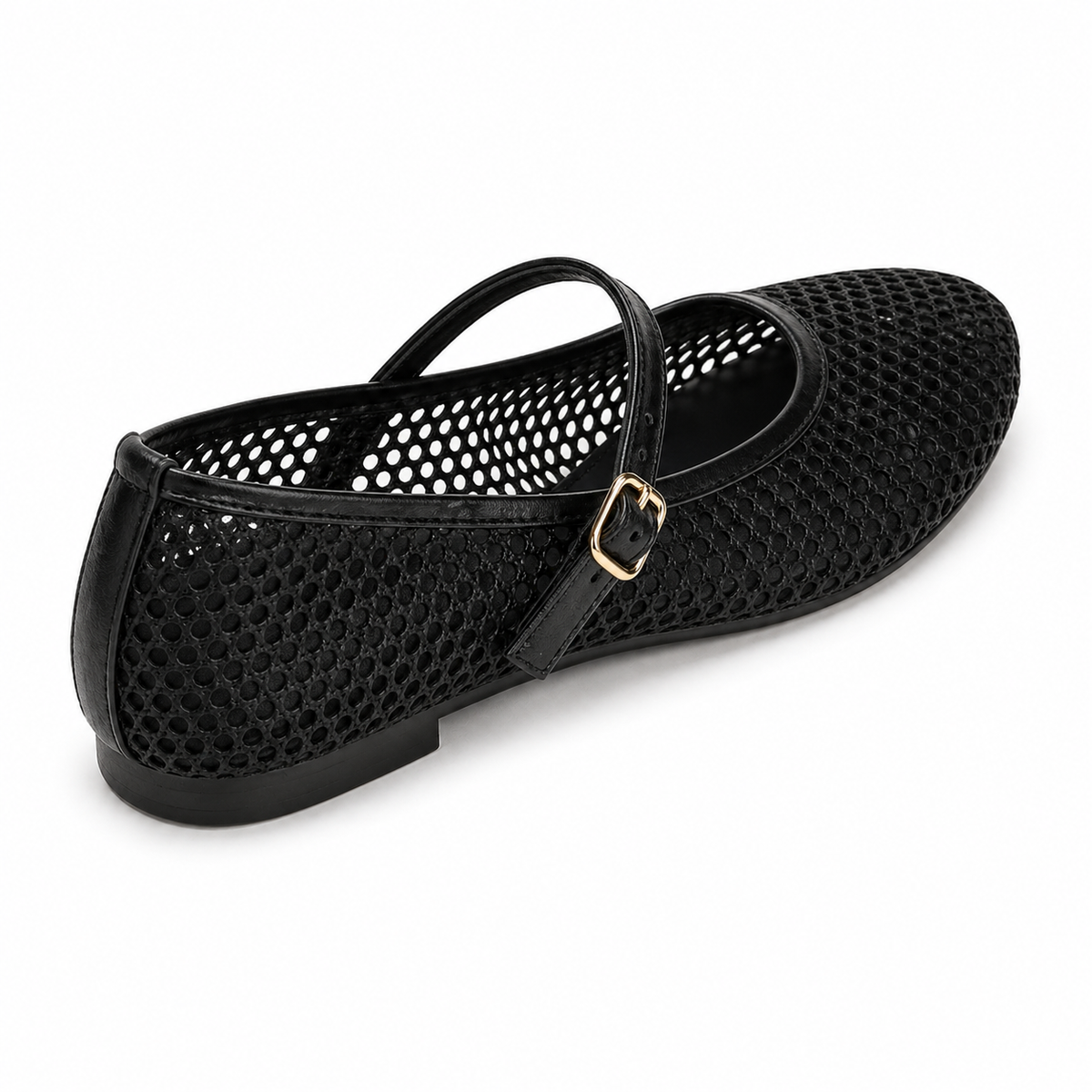 Black Velora Flats
