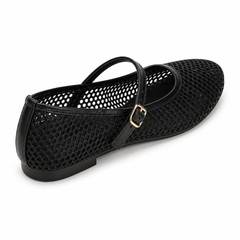 Black Velora Flats