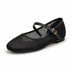 Black Velora Flats