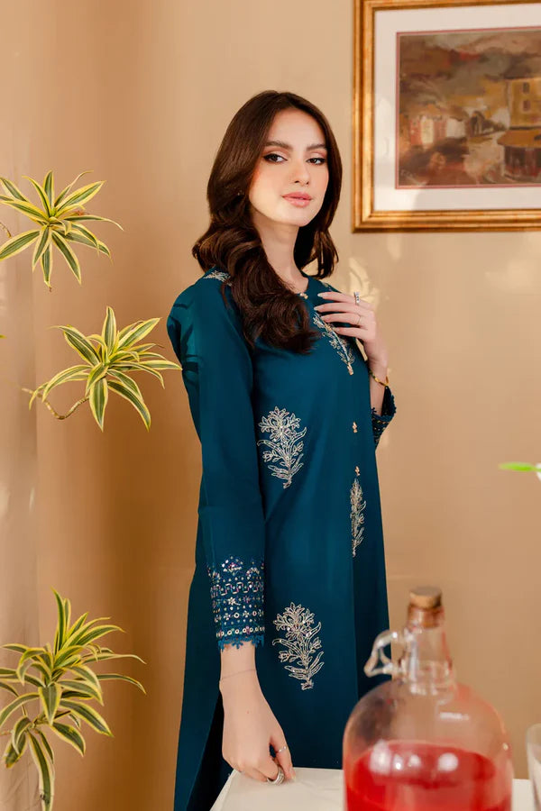 Melvin 2 PCS Embroidered Suit