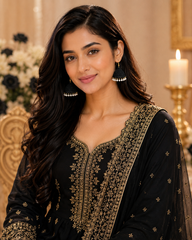 Midnight Pearl Jhumki