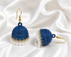 NavyPearl Jhumki