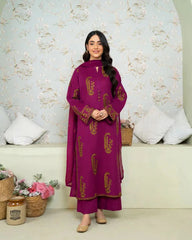 Amber 3-Piece (Simple Chiffon Dupatta)