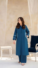 Pocket Luxe Embroidered 2 PC