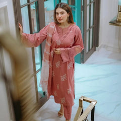 Jenifer Embroidered 3- PC
