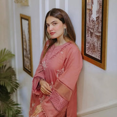 Jenifer Embroidered 3- PC