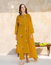 Mustard Hill 3PCS (Simple Chiffon Dupatta)