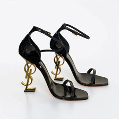 YSL Saint Gold Sandals