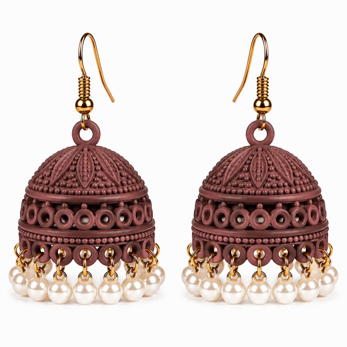 MauvePearl Jhumki